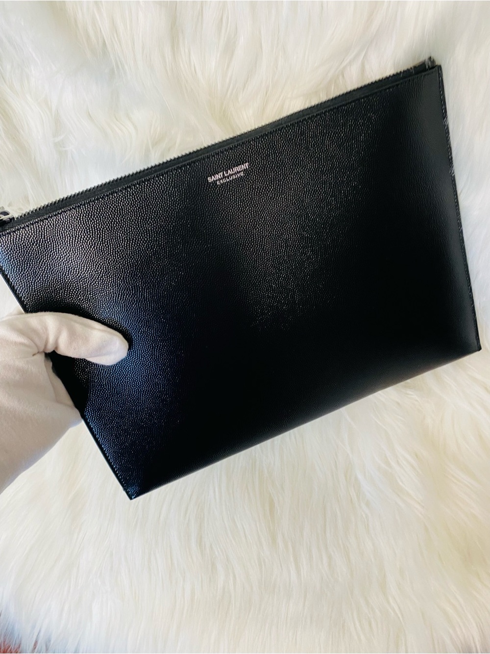 Saint Laurent Executive Pouch Brand New With Packaging & Cert of Authenticity